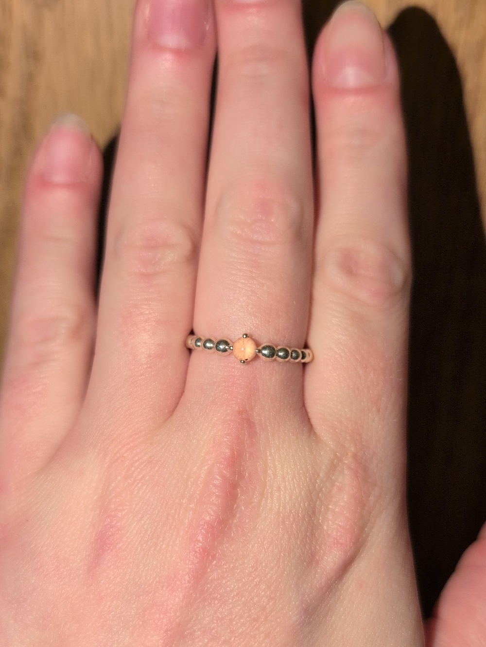 Pandora June Misty Rose Ring